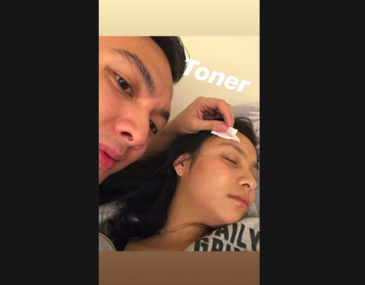 Netizen meleleh: Viral cewek ketiduran, make up nya dibersihin sama pacar