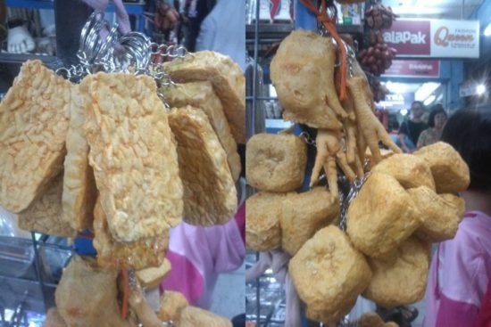 Gantungan kunci berbentuk aneka gorengan bikin laper