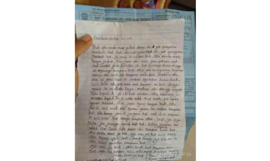 Ketilang abis dilarang naik motor sama ibu, anak tulis surat penyesalan yang menyentuh banget