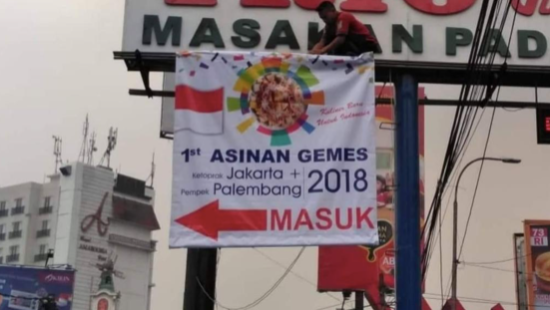 Jelang Asian Games 2018, ada warung bernama ‘Asinan Gemes’