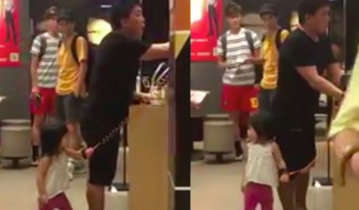Video: Gagal beli paket hemat, bapak ngamuk di McD depan anaknya