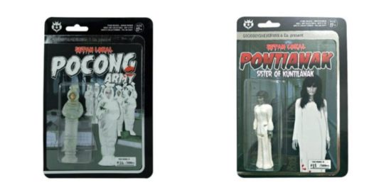 Action figures asli Indonesia: Ada pocong, kuntilanak, genderuwo hingga driver ojek online