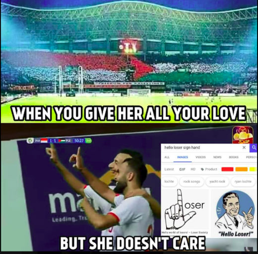 Viral: Pemain Palestina konon ngelecehin suporter timnas Indonesia, netizen berdebat