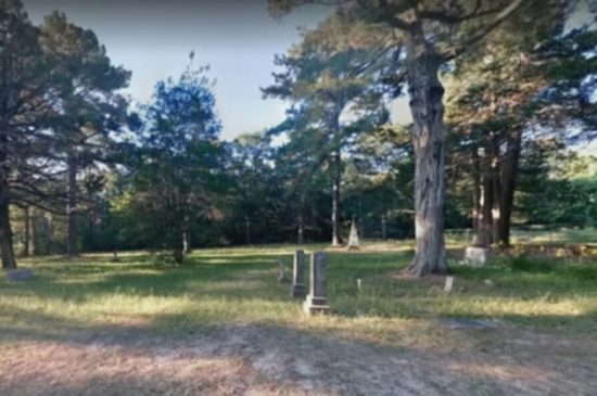 Google Street View tangkap penampakan “hantu” ngintip di pohon kuburan