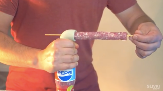 Bikin sendiri alat pembuat sosis dari botol bekas