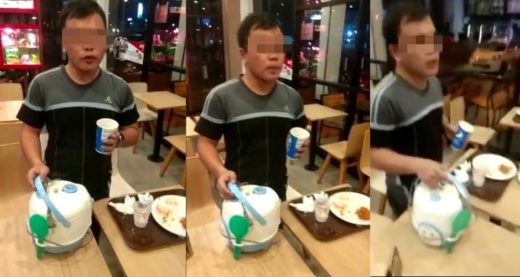 Pria di Manado ditegur karena tiru YouTuber bawa magic com ke KFC