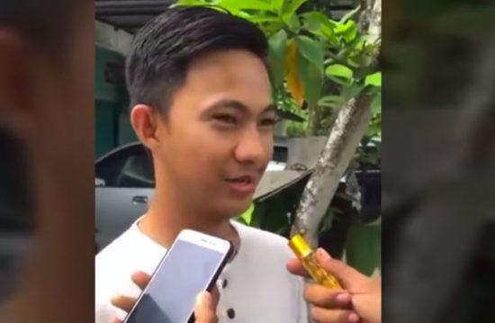 Mahasiswa punya suara mirip Jokowi, diwawancara soal dolar kocaknya pol