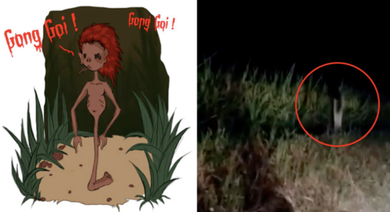 Video viral penampakan Gong Goi, si hantu anak kecil berkaki satu