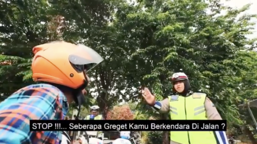 Polres Lamongan bikin video ‘Seberapa Greget Kamu Berkendara di Jalan’