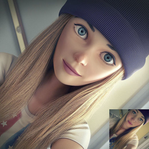 Foto orang disulap mirip karakter 3D nya Disney dan Pixar sama seniman ini