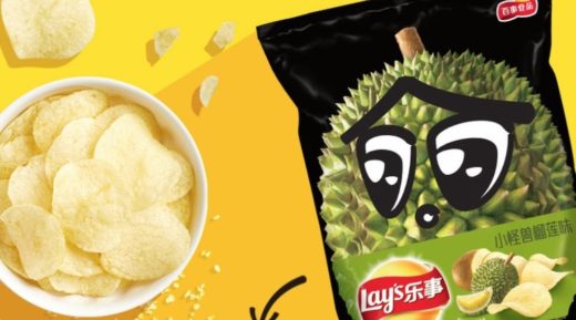 Keripik kentang rasa durian lagi tren di China, rasanya umm..