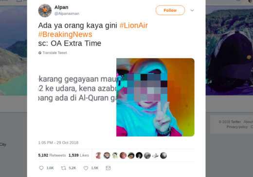 Kecelakaan pesawat dibilang azab, dikatain bego sama netizen