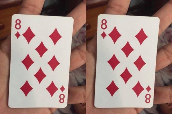 Kartu diamonds viral gara-gara ada angka tersembunyi