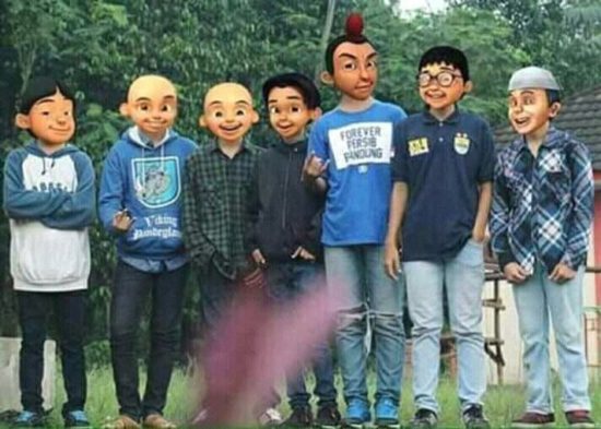 Mungkin begini jadinya kalau Upin-Ipin dkk udah gede