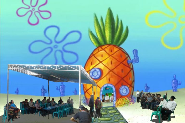 Kreator Spongebob meninggal, netizen Indonesia bikin meme pengajian