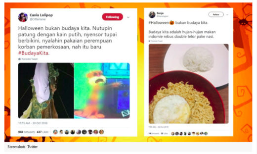Halloween bukan #budayakita: Jawaban sadis netizen soal apa yang Indonesia banget