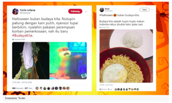 Halloween bukan #budayakita: Jawaban sadis netizen soal apa yang Indonesia banget