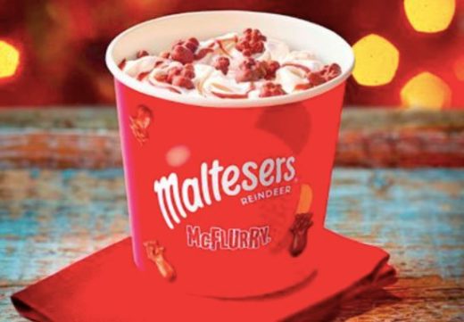 Sambut Natal McDonald’s punya McFlurry dan latte edisi spesial
