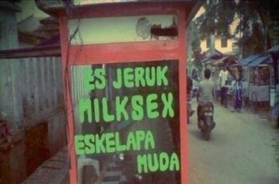 Kumpulan typo nama kuliner, kocak-kocak deh
