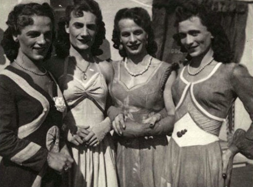 Terkuak lewat album foto, tentara Nazi gemar berpakaian wanita